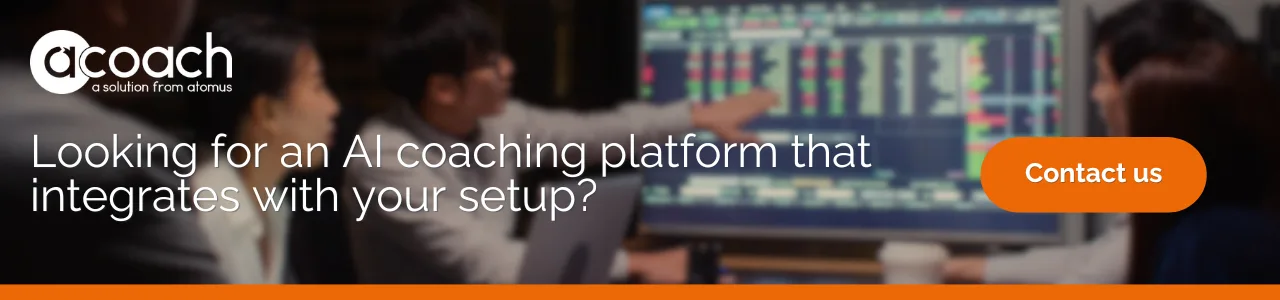 An image reading 'looking for an AI coaching platform that integrates with your setup'